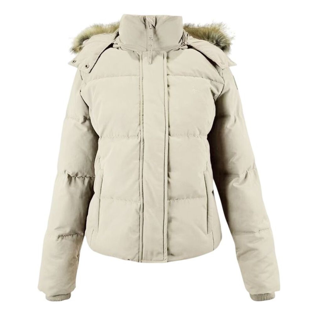 Jack Wills Womens/Ladies Riley Puffer Jacket / Beige
